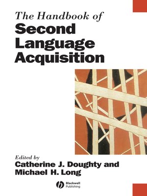 cover image of The Handbook of Second Language Acquisition